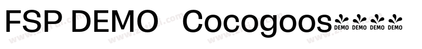 FSP DEMO   Cocogoos字体转换